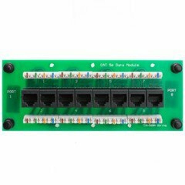 Swe-Tech 3C 8-Port Cat5e Data Module FWT80-0030